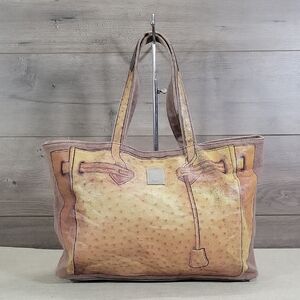 Brera Italy Canvas Leather Tote Shoulder Bag